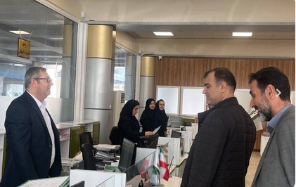 بازدید مدیرعامل بیمه البرز از شعبه رشت: پرداخت ۳۵ هزار میلیارد ریال خسارت در اوج جنگ، تبلور غیرت جهادی است