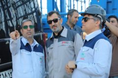 بازدید عیدانه دکتر سمیعی نژاد از فولاد سنگان