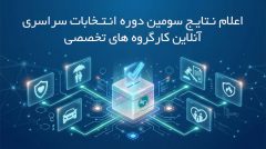 اعلام نتایج دور نخست سومین دوره انتخابات آنلاین دبیران کارگروه های تخصصی سندیکای بیمه‌گران ایران