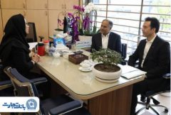 بازدید مدیرعامل بانک تجارت از شعب تهران در اولین روزهای کاری سال ۱۴۰۵