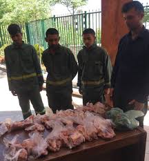 بهره‌مندی ۲۰۰۰ کارگر شهری منطقه یک از پویش نذری گوشت گرم