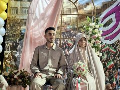 جاری شدن خطبه عقد ۱۷ زوج جوان در محلات نازی‌آباد، یاخچی‌آباد، جوادیه/ از اجتماع ۵ هزار نفری در نازی‌آباد تا پیمان آسمانی در جوادیه و یاخچی‌آباد