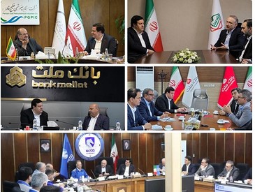 دیدار مدیرعامل بانک ملت با مدیران ۱۰ مجموعه بزرگ تولیدی و صنعتی کشور با هدف حمایت از تولید و اشتغال