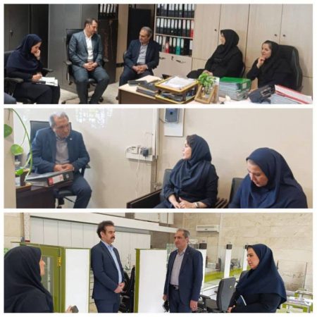 تاکید بر حمایت از اشتغال در بازدید میدانی مدیر امور شعب استان‌های تهران، البرز، قم و سمنان