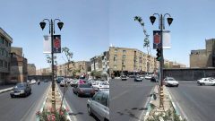 سیاه‌پوشی گسترده منطقه ۱۹ در آستانه ماه محرم