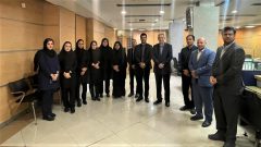 گپ و گفت سرپرست بانک سرمایه با همکاران شعبه کریمخان