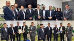 تودیع و معارفه در بیمه البرز؛ محمدرضا توکلی سکان دار مدیریت امور شعب شد