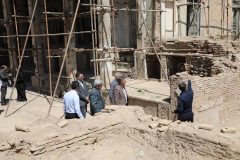 مرمت خانه علاءالدوله کلید خورد