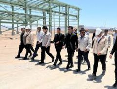 بازدید مشترک مدیرعامل ایریتک و نماینده مجلس از روند اجرایی پروژه فولاد اقلید پارس؛ تاکید بر تداوم پیشرفت در شرایط ویژه