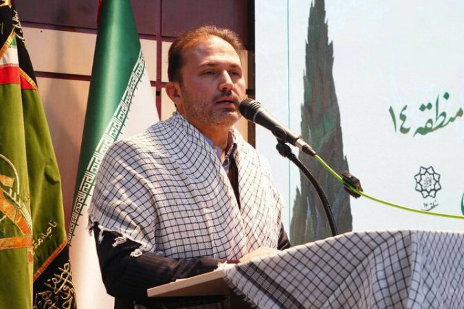 شهر تهران در سوگ رهبر شهید؛ منطقه ۱۴ میزبان زائران کهگیلویه و بویراحمد