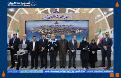 مهر تأیید بر مسیر سرآمدی؛ تندیس بلورین دوازدهمین دوره جایزه تعالی صنعت پتروشیمی در دستان مدیرعامل پتروشیمی شهید تندگویان