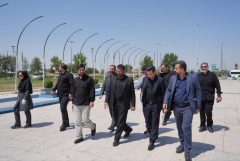 زیرساخت‌های منطقه ۹ جهت برگزاری مراسم تشییع پیکر مطهر آقای شهید ایران بررسی شد