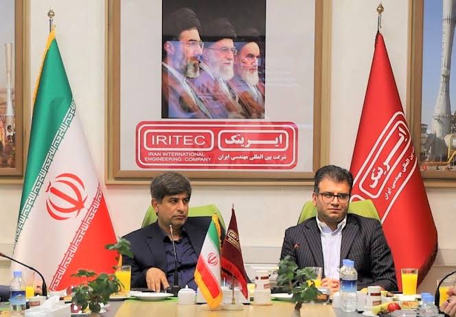 دیدار مدیرعامل گروه فولاد مبارکه از شرکت ایریتک/ تأکید بر گسترش همکاری‌های راهبردی