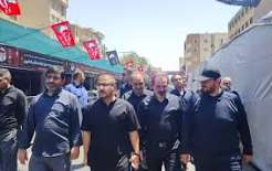 بازدید مدیرعامل هلدینگ صباانرژی از مواکب خدمت‌رسانی به زائران و عزاداران