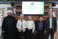 تجلیل از خادمان تشییع و بدرقه «آقای شهید ایران» در منطقه ۵