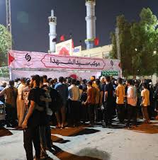 برپایی موکب سیدالشهدا(ع) توسط شرکت صبافولاد خلیج‌فارس همزمان با آیین وداع با رهبر شهید انقلاب اسلامی