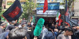 پذیرایی و اسکان زائران مراسم وداع با آقای شهید در موکب شهدای شرکت مخابرات ایران