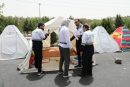 بازدید تیم‌های HSE مدیریت بحران تهران از اردوگاه‌های اسکان موقت در بوستان‌های چیتگر و ولایت