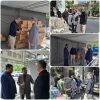 بازدید سرپرست پژوهشكده بیمه از موكب خدمت‌رسانی پژوهشكده در مسیر تشییع رهبر شهید انقلاب اسلامی