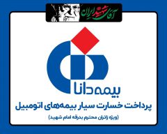 ارایه خدمات خسارت سیار بیمه دانا به هموطنان