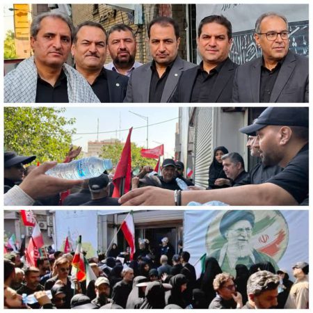 بازدید مشاور عالی و نماینده سازمان بازرسی کل کشور از موکب پست‌بانک ایران