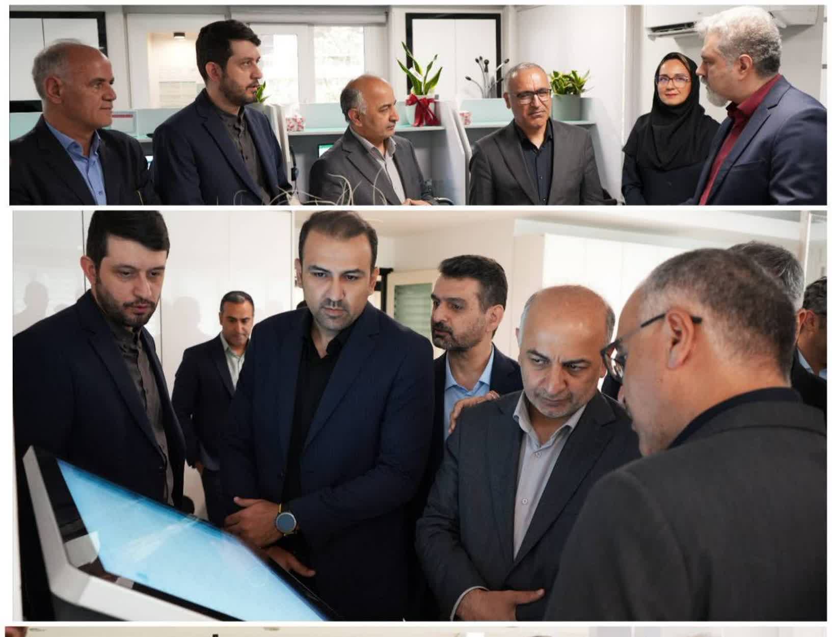 بازدید مدیرعامل صندوق بازنشستگی از بیمه دی؛ توسعه خدمات هوشمند در بیمه دی، موجب تسریع و تسهیل خدمات درمانی بازنشستگان است