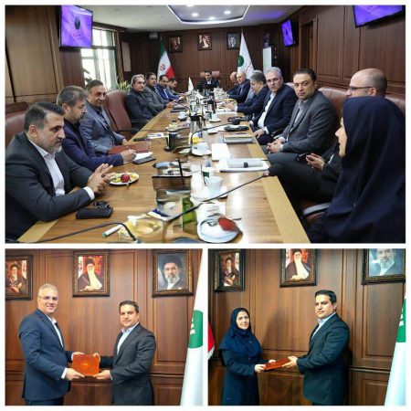 آئین معارفه روسای ادارات کل برنامه‌ریزی و صیانت از مشتریان پست‌بانک برگزار شد