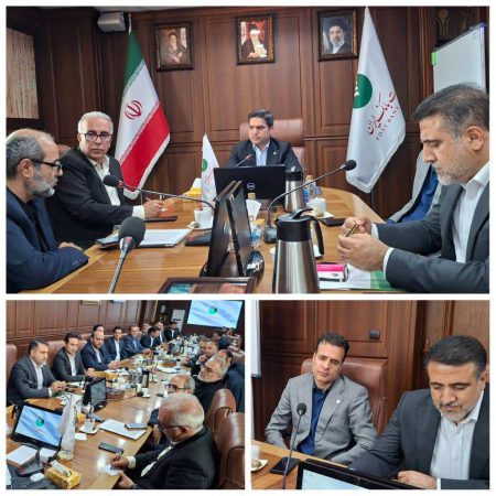 دیدار مدیر امور حراست پست بانک ایران با مدیرعامل در روز حراست