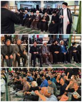 تلاقی ایمان و مسئولیت در قبله تهران؛ حضور باشکوه مدیران و نمایندگان در آیین گرامیداشت رهبر شهید امت اسلامی