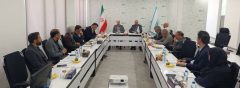 برگزاری نشست مشترک مدیر بیمه دی استان ایلام با مدیر صندوق بازنشستگی