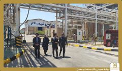 پایش میدانی بانک صنعت و معدن از روند اجرای طرح پتروشیمی شوشتر